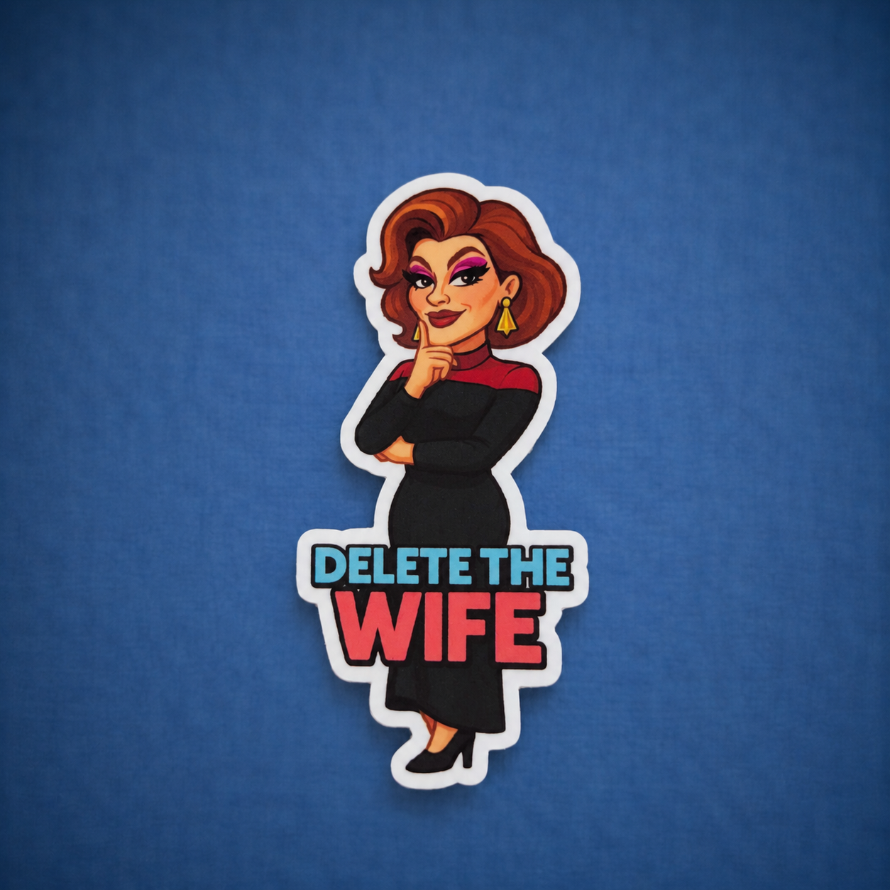 Delete the Wife Sticker