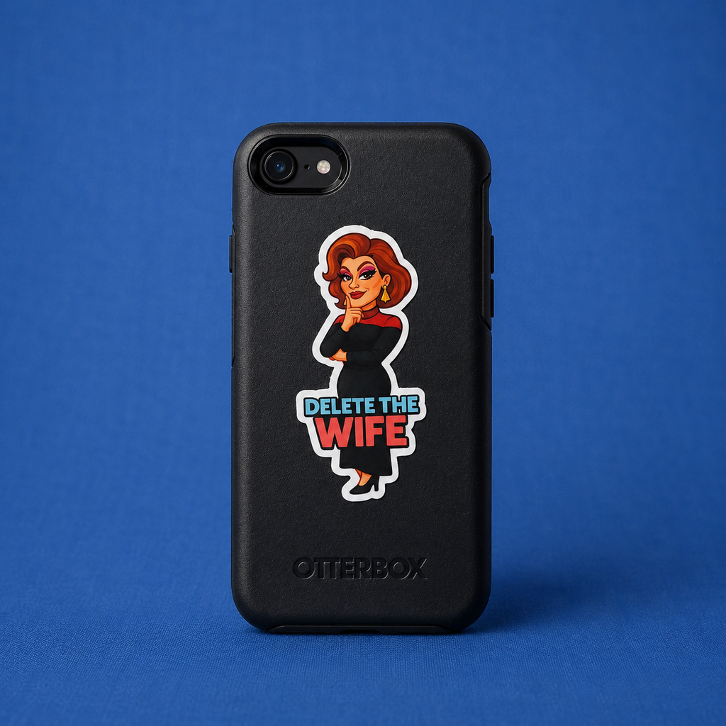 Delete the Wife Sticker