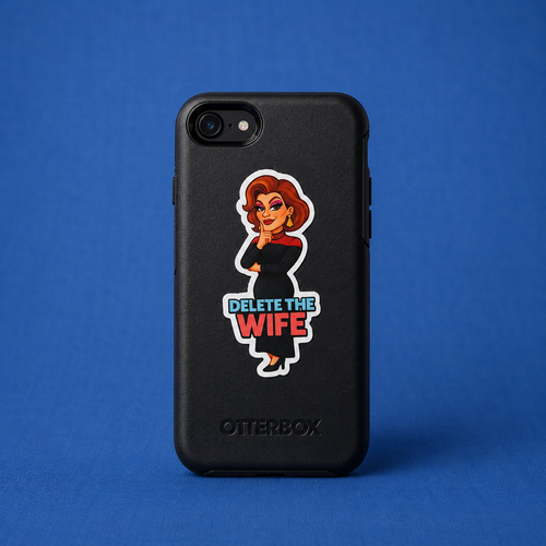 Delete the Wife Sticker